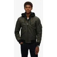 Superdry Military Ma1 Bomberjacke - Washed Dark Green -