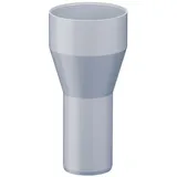 Inefa Reduzierstück Fallrohr PVC DN 85/75 Grau