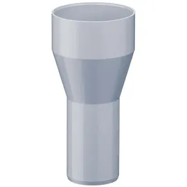 Inefa Reduzierstück Fallrohr PVC DN 85/75 Grau