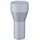 Inefa Reduzierstück Fallrohr PVC DN 85/75 Grau