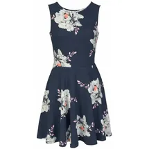 beachtime by lascana Strandkleid Blumenprint Blau 42