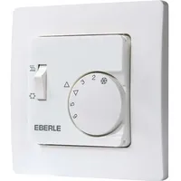 Eberle Controls Eberle UP-RAUMTEMP.REGLER1W+SCHALT30C RTR-E 8770-50 RWS), Thermostat, Weiss