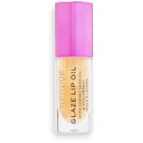 Revolution Beauty Makeup Revolution, Glaze Lip Oil, Pflegendes Lippenöl, Getaway Teracotta, 4.6ml