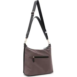 L.Credi Phelina Schultertasche Synthetik Dark Taupe