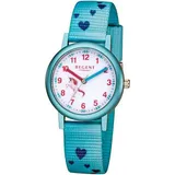 REGENT F 1208 29mm Textilgehäuse Blau Textilarmband Blau onesize