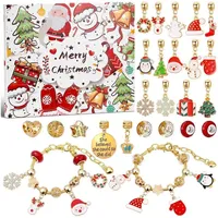 LuxusKollektion Schmuck-Adventskalender Schmuck Adventskalender 2024 für Mädchen 5-11 Jahre (2