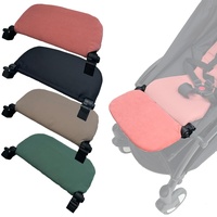 Brogtorl Kinderwagenzubehör Fußstütze Erweiterungsbrett Kompatibel mit Babyzen YOYO - ohne Demontage - 6,2 Zoll Verlängerung Einfach zu befestigen und zu reinigen (Farbe Rosa)
