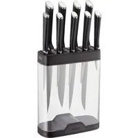 Tefal Ingenio Premium Messerblock mit integriertem Messerschärfer (Messer separat erhältlich), Ice Force K2350204