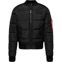 Alpha Industries Ma-1 Puffer Bomberjacke Black 2XL