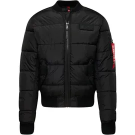 Alpha Industries Ma-1 Puffer Bomberjacke Black 2XL