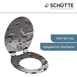 Schütte MDF WC-Sitz Grey Steel