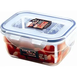 Lock & Lock Frischhaltedose rechteckig transparent 14,5 x 11 x 6,7 cm 0,55 l