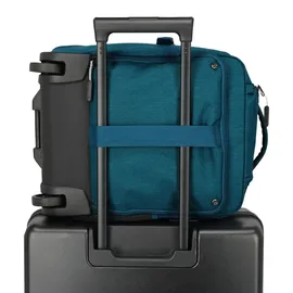 Travelite Kick Off Trolley Backpack petrol