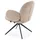 lookway Sessel BERRY 360° Textil 65 x 83 x 64 cm Beige gepolstert
