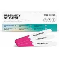 3x TRIGNOSTICS Schwangerschaftstest Frühtest hochsensitiv ab dem 1.Tag - 99% Genauigkeit | Ultra-empfindlicher Pregnancy Test - 10 mIU/ml für zuhause in 3 Minuten | Frühschwangerschaftstest