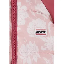 Levi's Schneeoverall LEVI'S KIDS, Jungen, Gr. 36M (98), N-Gr, rosa (pink icing), Web, Obermaterial: 100% Polyester, geblümt, gemustert, lang, Rundhals, mit Windstopper, Overalls, in zwei Dessins - warm wattiert, für Babys