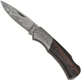 HALLER Damast-Taschenmesser Ebenholzgriff (42969)