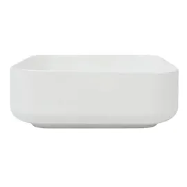 vidaXL Waschbecken Quadratisch Keramik Weiß 39x39x13,5 cm
