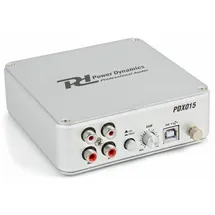 Power Dynamics PDX015 USB-Phono-Vorverstärker mit Software