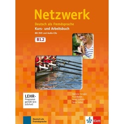 Netzwerk B1. Kurs- und Arbeitsbuch mit DVD und 2 Audio-CDs, Teil 2