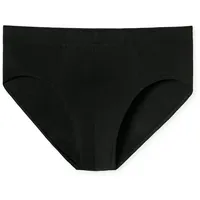 SCHIESSER Premium Cotton Mini Brief Schwarz Baumwolle Medium Herren