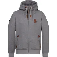 Naketano Hoodie Schwarzkopf 1800-0310 - S - grau