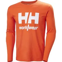 HELLY HANSEN Longsleeve "Classic Logo" in Orange | Gr.: