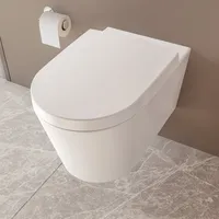 Vitra Options Wand-Dusch-WC mit WC-Sitz Weiß spülrandlos