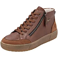 REMONTE Damen D2T71 Sneaker High, braun 22, 39 EU