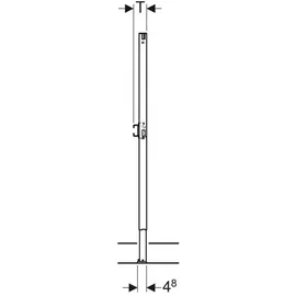 Geberit Duofix Element für Dusche und Badewanne 112 cm