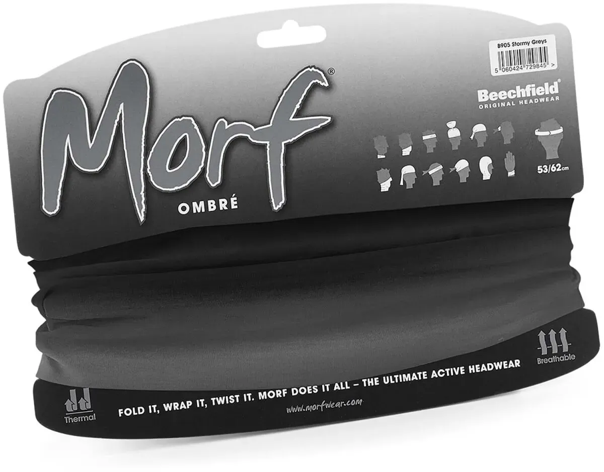 Beechfield Unisex Morf Ombré Schlauchtuch B905 storm greys one size