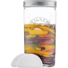 Kilner 5tlg. Fermentier-Set in Transparent - 1 l | Gr.: onesize
