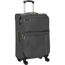 d & n d&n Travel Line 6704 4-Rollen-Trolley 65 cm - grau - Grau