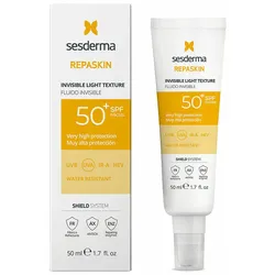 Sonnenschutzcreme für das Gesicht Sesderma REPASKIN SPF 50+ 50 ml Flüssigkeit Invisible