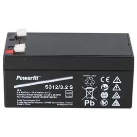 Exide Powerfit Bleiakku AGM 12V 3,4Ah S312/3.2 S 4,8mm Anschluss