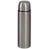 Testrut axentia Isolierflasche für Warm-und Kaltgetränke, silber, ca. 750 ml