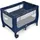 Costway 2 In 1 Reisebett & Laufstall Klappbar, 120 X 60cm Kinderbett, 2 Ebenen Babybett Mit Matratze Und Tragetasche Blau