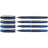 Schneider Tintenroller 0,6 mm, Schreibfarbe: blau, 4 St.