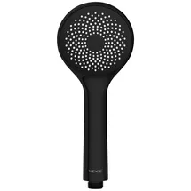 Wenko Duschkopf Watersaving Ø 9,5 cm schwarz