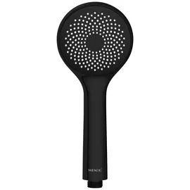 Wenko Duschkopf Watersaving Ø 9,5 cm schwarz