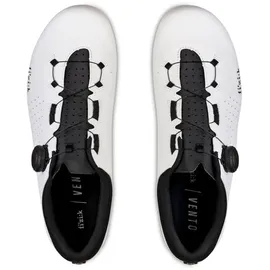 FIZIK Vento Omna Wide Rennradschuhe Weiß/Schwarz 46