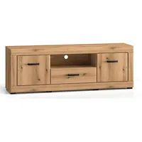 Feldmann-Wohnen Lowboard, Braun, Holz, 1 Schubladen, 160x55x40 cm, Wohnzimmer,