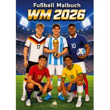 dhamma verlag WM 2026 Fußball Malbuch 70 St.