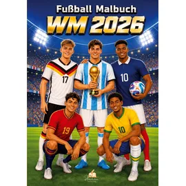 dhamma verlag WM 2026 Fußball Malbuch 70 St.