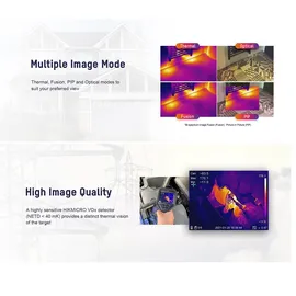 Hikmicro Wärmebildkamera M11W -20 bis +550 °C 192 x 144 Pixel 25 Hz WiFi, Touchscreen