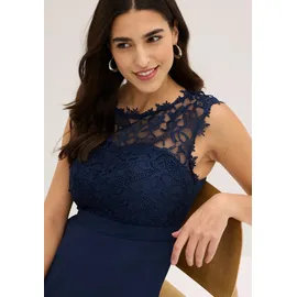 bonprix Maxikleid Maxikleid Blau 40