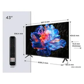 TCL 43P6K 43 Zoll 4K HDR Google TV 		