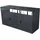 Konifera Mülltonnenbox BS-MK3 240 x 80 x 122 cm grau