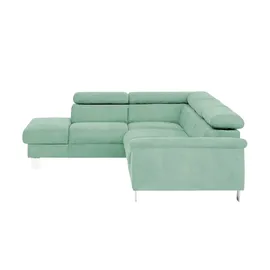 Uno Ecksofa Micky ¦ türkis/petrol ¦ Maße (cm): B: H: 72 T: 249.0