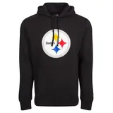New Era Hoodie Pittsburgh Steelers Schwarz XL